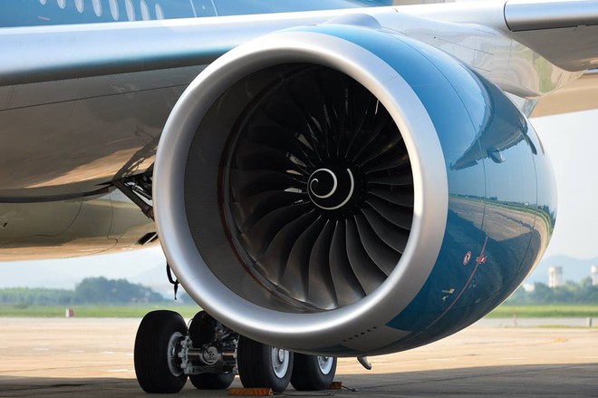 Cận cảnh si&ecirc;u m&aacute;y bay A350-900 thứ 8 của h&atilde;ng h&agrave;ng kh&ocirc;ng Vietnam Airlines - Ảnh 7.