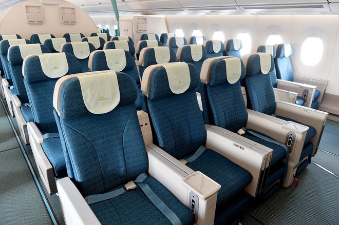 Cận cảnh si&ecirc;u m&aacute;y bay A350-900 thứ 8 của h&atilde;ng h&agrave;ng kh&ocirc;ng Vietnam Airlines - Ảnh 4.