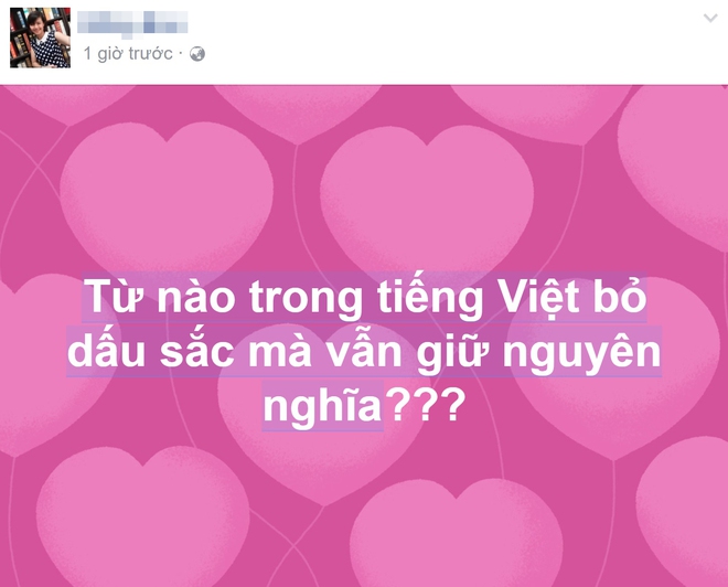 Hỏi HS từ nào bỏ dấu sắc vẫn giữ nguyên nghĩa, cô giáo nhận được đáp án thông minh hơn tưởng tượng - Ảnh 3.