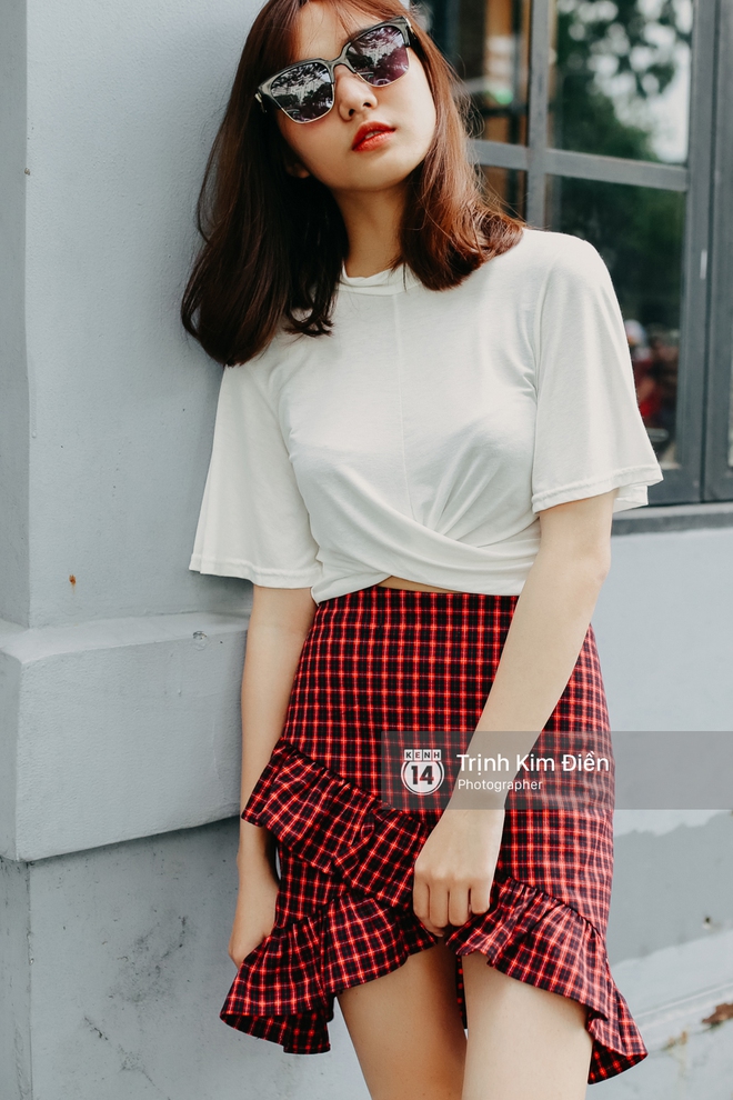 Street style 2 miền: Nóng như thế này diện đồ ngắn khoe chân, khoe style chất là nhất! - Ảnh 2.