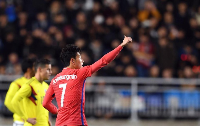 Son Heung-min lập cú đúp, Hàn Quốc khuất phục Colombia - Ảnh 9.