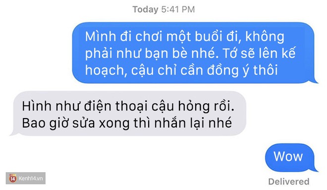 Bạn dám nhắn tin rủ crush đi chơi không, thử thách đang hot nhất MXH Thế giới đấy! - Ảnh 14.