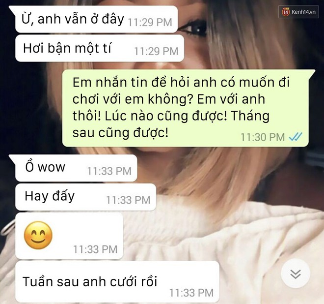 Bạn dám nhắn tin rủ crush đi chơi không, thử thách đang hot nhất MXH Thế giới đấy! - Ảnh 18.