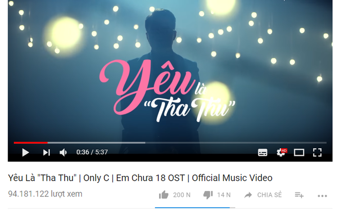 Kh&ocirc;ng quảng b&aacute; rầm rộ, những MV nhạc phim n&agrave;y vẫn c&aacute;n mốc từ h&agrave;ng chục đến gần trăm triệu view - Ảnh 2.