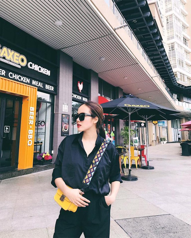 Chỉ cao 1m55 nhưng Phương Ly mặc đồ oversize l&uacute;c n&agrave;o cũng đẹp hết nấc - Ảnh 13.