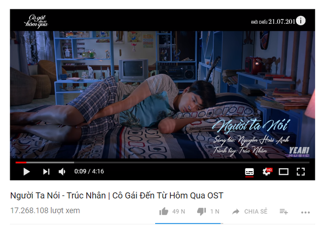 Kh&ocirc;ng quảng b&aacute; rầm rộ, những MV nhạc phim n&agrave;y vẫn c&aacute;n mốc từ h&agrave;ng chục đến gần trăm triệu view - Ảnh 9.