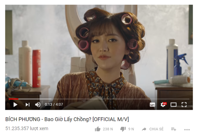 10 MV Vpop ra mắt trong năm 2017 giữ ng&ocirc;i vương về lượt xem tr&ecirc;n Youtube - Ảnh 15.