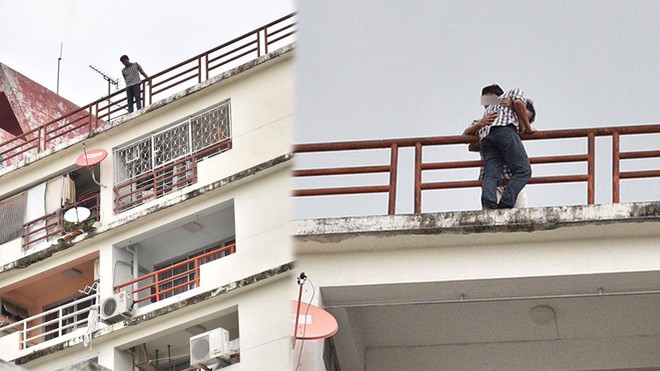Thái Lan: Bạn thân đi lấy vợ, thầy giáo đòi nhảy tự tử từ tầng 9 tòa nhà cao tầng - Ảnh 2.