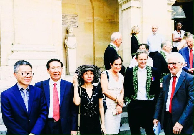 GS Ng&ocirc; Bảo Ch&acirc;u được bầu l&agrave;m viện sĩ Viện H&agrave;n l&acirc;m khoa học Ph&aacute;p - Ảnh 1.