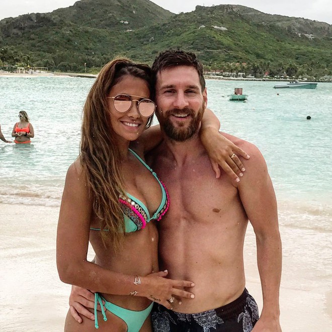 Tuần trăng mật ngọt ngào của Messi và Antonella - Ảnh 2.