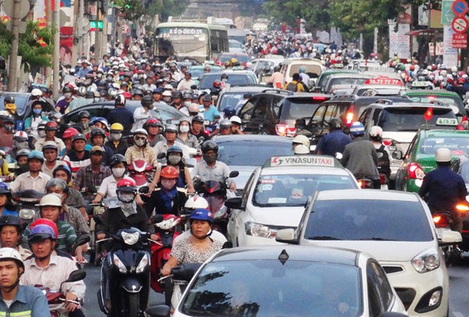 Đến lượt Sài Gòn đề xuất cấm xe máy vào trung tâm - Ảnh 1.