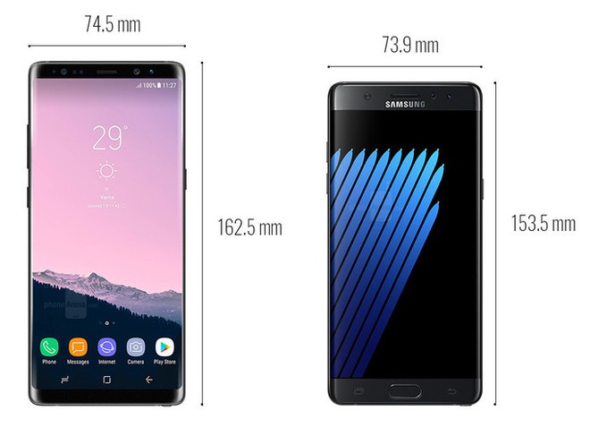 Ph&aacute;c họa iPhone 8 va Samsung Galaxy Note8 qua tin đồn: Kẻ t&aacute;m lạng, người nửa c&acirc;n! - Ảnh 2.