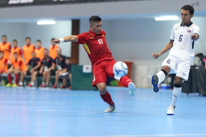 Tuyển futsal Việt Nam kh&ocirc;ng thể g&acirc;y bất ngờ trước Th&aacute;i Lan - Ảnh 1.