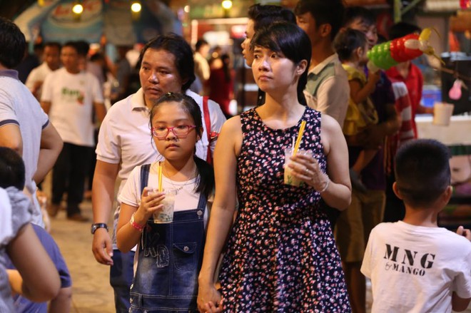 Hàng ngàn người dân đổ về Công viên Đầm Sen xem pháo hoa mừng Tết Độc Lập - Ảnh 6.