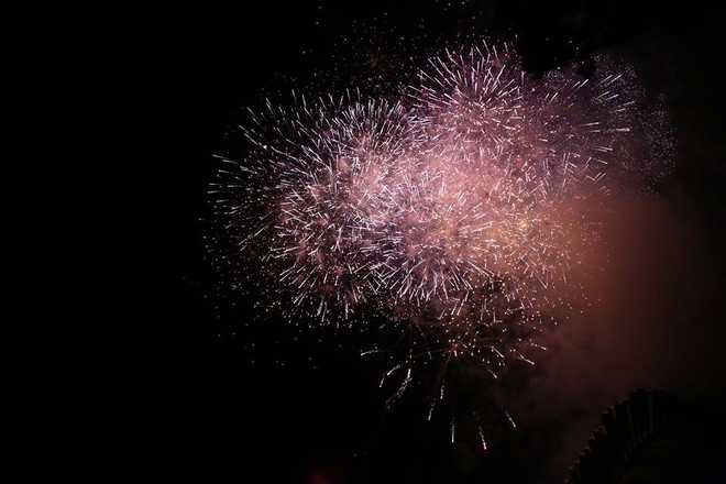 Hàng ngàn người dân đổ về Công viên Đầm Sen xem pháo hoa mừng Tết Độc Lập - Ảnh 16.