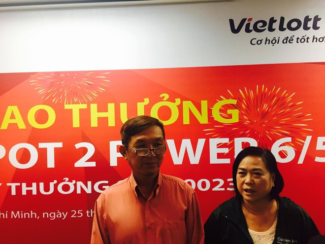 Người thứ 3 trúng Vietlott công khai danh tính ở Sài Gòn - Ảnh 1.