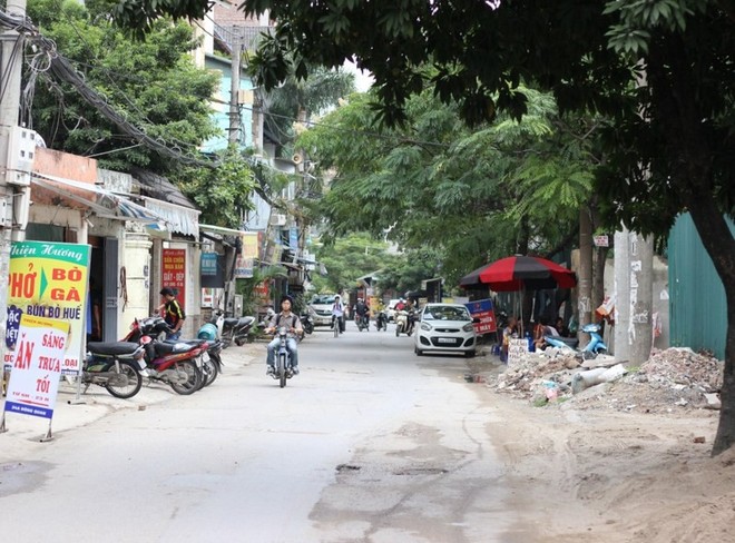Cận cảnh con đường sắp mang tên nhà tư sản Trịnh Văn Bô - Ảnh 1.