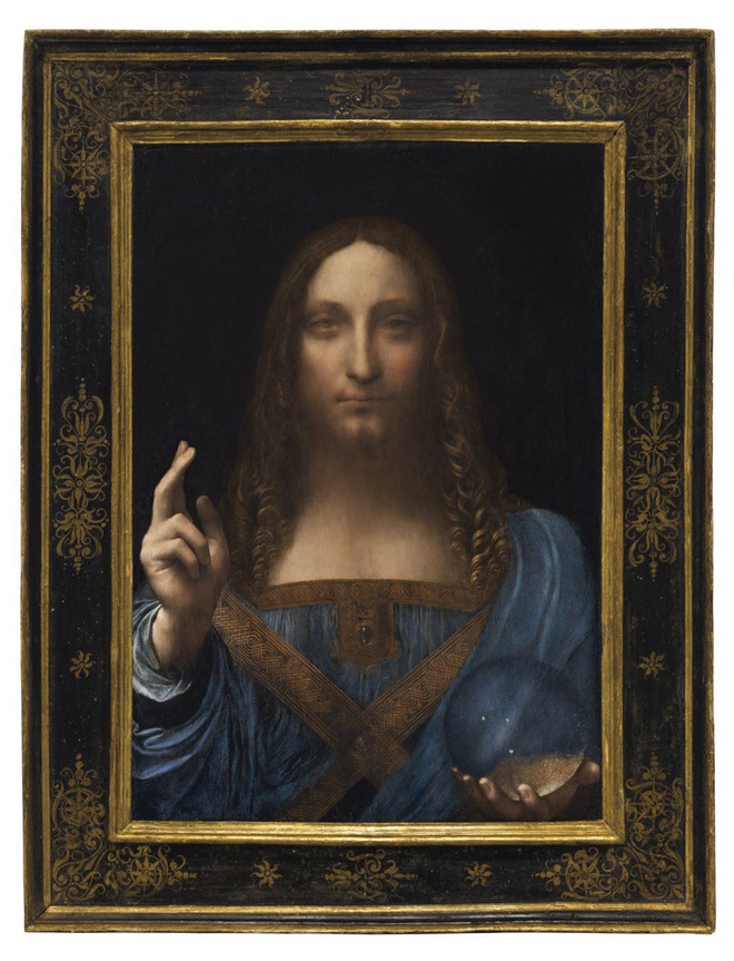 Bức tranh Đấng Cứu Thế của Leonardo da Vinci được bán với giá 450 triệu USD, trở thành tác phẩm đắt nhất mọi thời đại - Ảnh 1.