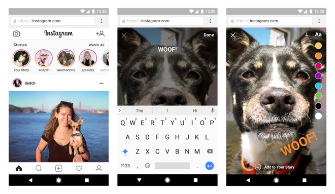 Người dùng Instagram giờ đây có thể tạo và đăng Stories mà không cần mở ứng dụng - Ảnh 2.