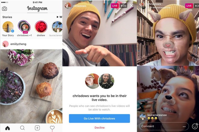 Instagram đã cho nhảy vào livestream đôi với bạn bè rồi này - Ảnh 1.