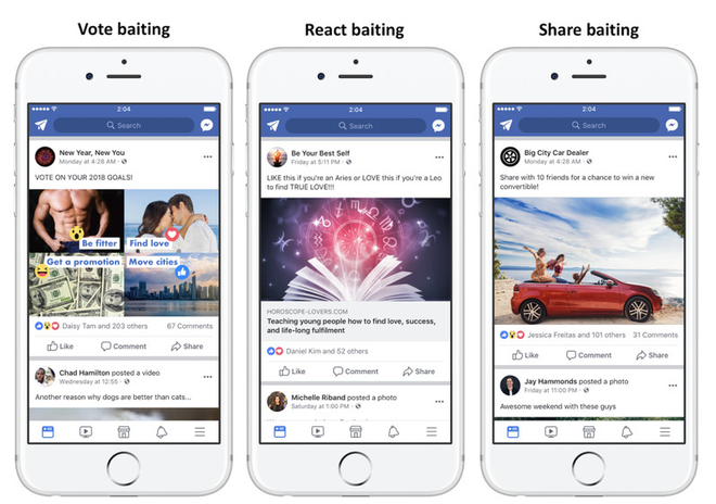 Hôm nay Facebook có tin vui: Sẽ sớm phát hiện và dìm hết bài câu Like, Share để sạch News Feed - Ảnh 3.
