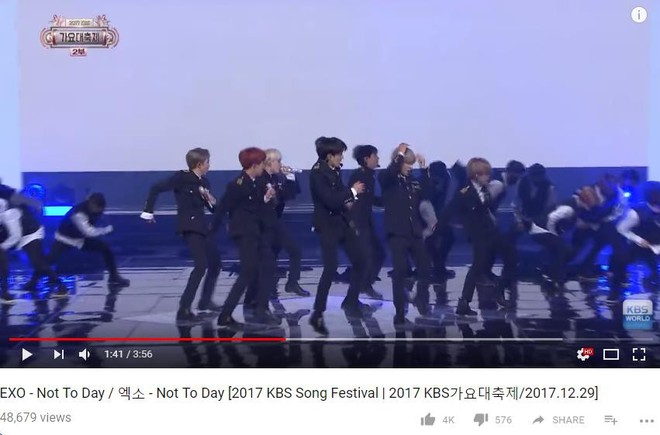 KBS mắc lỗi nặng: Viết sai tên bài hát, ghi nhầm tên BTS thành EXO - Ảnh 1.