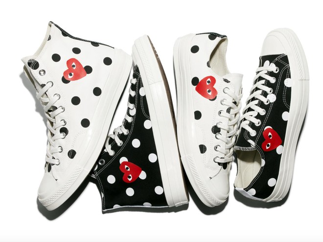 Converse x COMME des GAR&Ccedil;ONS Play: đ&ocirc;i sneaker ra mắt đ&atilde; l&acirc;u nhưng chưa bao giờ giới trẻ th&ocirc;i m&ecirc; đắm - Ảnh 14.
