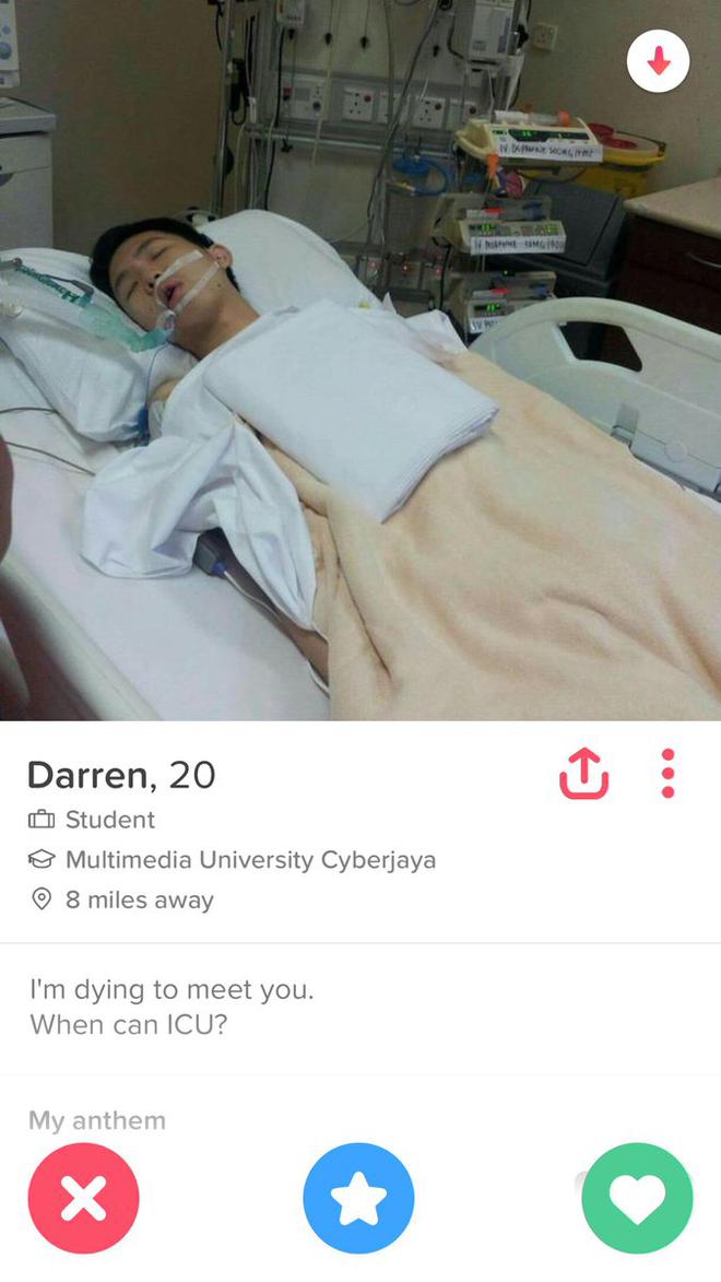 Nh&igrave;n profile Tinder của anh ch&agrave;ng n&agrave;y, kh&ocirc;ng ai nỡ l&ograve;ng n&agrave;o gạt tr&aacute;i được - Ảnh 2.