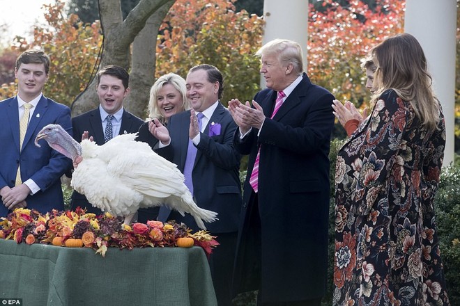 Cậu út Barron Trump giờ đã cao hơn cả mẹ, xuất hiện bảnh bao tại Nhà Trắng nhưng vẫn để lộ vẻ mệt mỏi - Ảnh 2.