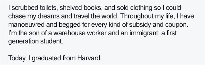 Câu chuyện chàng trai tốt nghiệp đại học Harvard khiến nhiều người rơi nước mắt - Ảnh 5.
