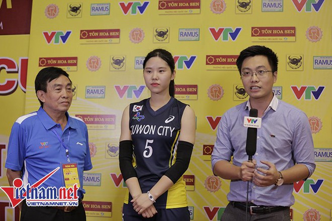 Ngắm dàn chân dài xứ Hàn khuấy đảo VTV Cup 2017 - Ảnh 4.