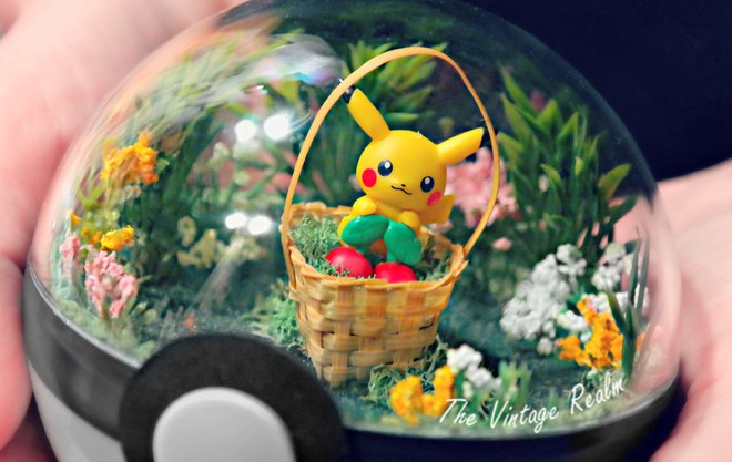 Những khu vườn Pokeball nhỏ xinh trong lòng bàn tay khiến fan hâm mộ Pokemon phát cuồng - Ảnh 7.