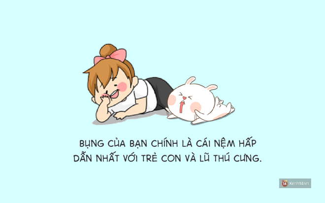 Có những tình bạn bền chặt như con gái và cái bụng mỡ! - Ảnh 9.