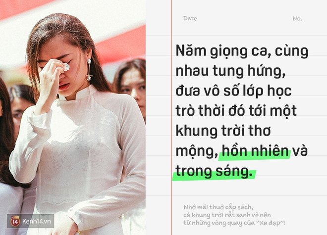 Nhớ mãi thuở cắp sách, cả khung trời rất xanh được vẽ nên từ những vòng quay của “Xe đạp” - Ảnh 2.