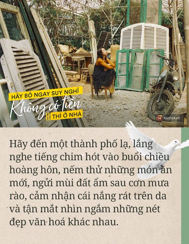 Muốn tận hưởng chuyến đi trọn vẹn, h&atilde;y bỏ ngay suy nghĩ Kh&ocirc;ng c&oacute; tiền th&igrave; ở nh&agrave; - Ảnh 2.