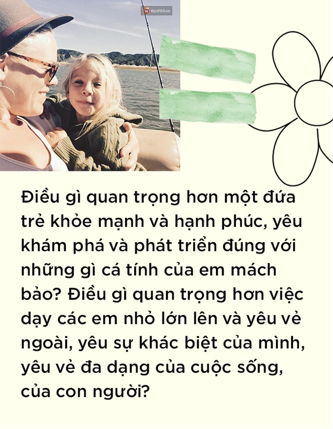 Cách P!nk trả lời con gái 6 tuổi tự nhận mình “xấu nhất thế giới, cũng là cách mà ta cần nói với những em nhỏ xung quanh mình - Ảnh 3.