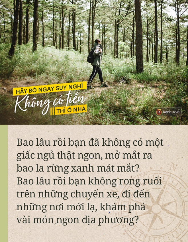 Muốn tận hưởng chuyến đi trọn vẹn, h&atilde;y bỏ ngay suy nghĩ Kh&ocirc;ng c&oacute; tiền th&igrave; ở nh&agrave; - Ảnh 5.