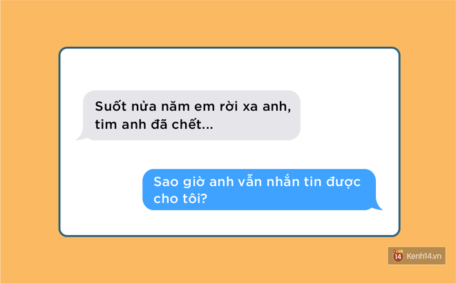 Kh&ocirc;ng muốn phải t&igrave;m c&aacute;i lỗ nẻ n&agrave;o để chui xuống th&igrave; đừng dại m&agrave; nhắn tin cho người y&ecirc;u cũ - Ảnh 17.