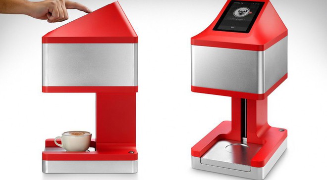 Ripple Maker - Cỗ m&aacute;y in thần kỳ đưa mọi h&igrave;nh ảnh bạn y&ecirc;u th&iacute;ch l&ecirc;n cốc c&agrave; ph&ecirc; n&oacute;ng hổi - Ảnh 1.