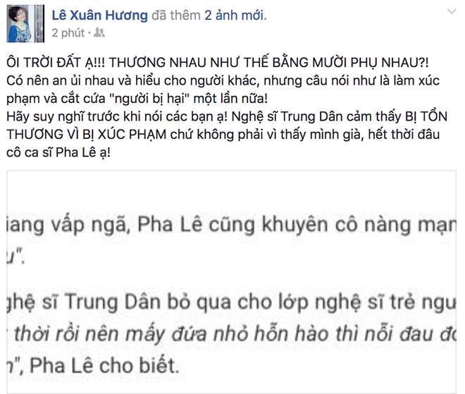 Phát ngôn không cẩn trọng, Pha Lê bị Xuân Hương sửa lưng - Ảnh 1.