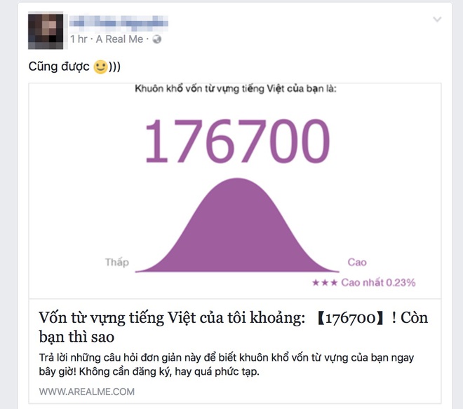 Dân mạng đang nháo nhào kiểm tra vốn từ vựng Tiếng Việt, còn bạn đã làm chưa? - Ảnh 1.