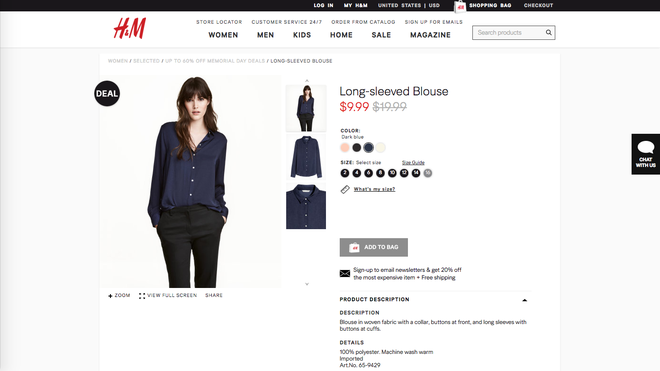 Chỉ từ 110.000 VND, bạn sẽ mua được quần áo trendy vì H&M đang sale rẻ ngất - Ảnh 3.