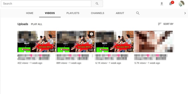Hãy cẩn thận: Youtube đang tràn ngập video đồi trụy, nghi ngờ bị lỗi bộ lọc - Ảnh 1.