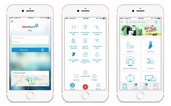 Xuất hiện app di động “thần thánh” của ngân hàng - Ảnh 2.