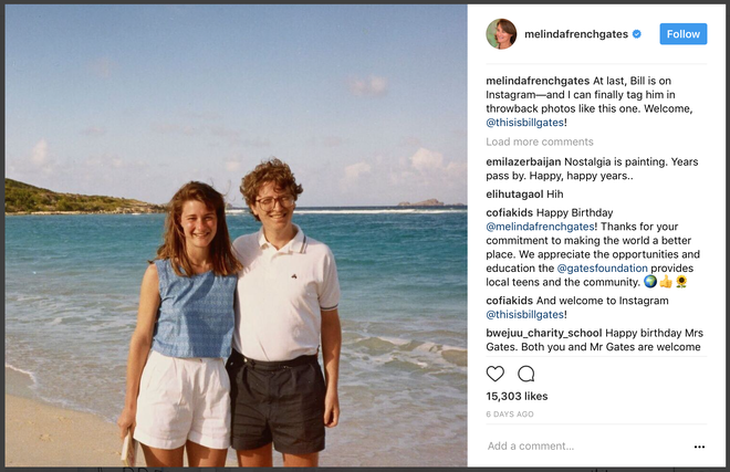 Bill Gates vừa dùng Instagram, bạn sẽ bất ngờ với tấm hình đầu tiên của ông ấy - Ảnh 3.