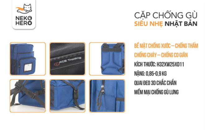 Neko Hero - Chiếc cặp s&aacute;ch huyền thoại trong Doraemon tạo cơn s&ocirc;́t giới học sinh Vi&ecirc;̣t - Ảnh 3.