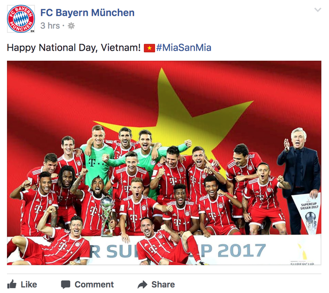 Chelsea, Liverpool và các đội bóng lớn chúc mừng Quốc khánh Việt Nam - Ảnh 5.