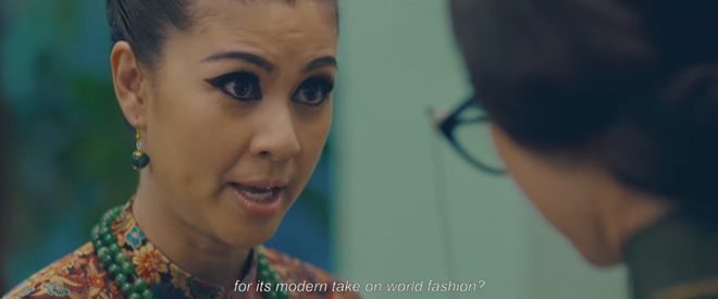 Ng&ocirc; Thanh V&acirc;n t&aacute;t Lan Ngọc v&igrave; kh&ocirc;ng biết may &aacute;o d&agrave;i trong teaser mới của C&ocirc; Ba S&agrave;i G&ograve;n - Ảnh 12.