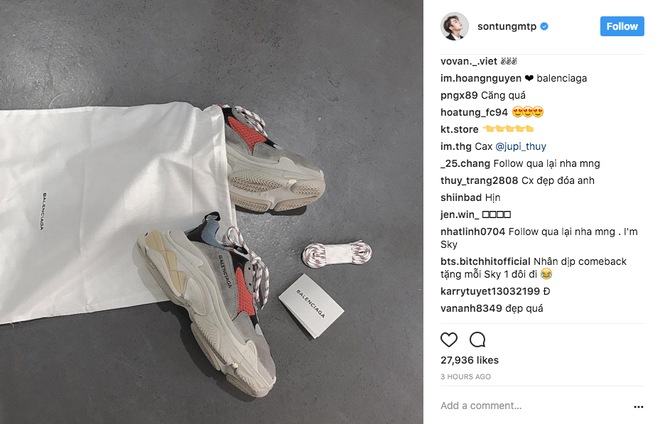 Giày Balenciaga Triple S Trainers White  Centimetvn