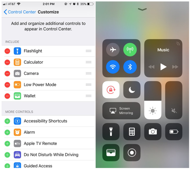 Dùng iOS 11 nhưng bạn có biết các tuỳ chọn ẩn trong Control Center chưa? - Ảnh 1.